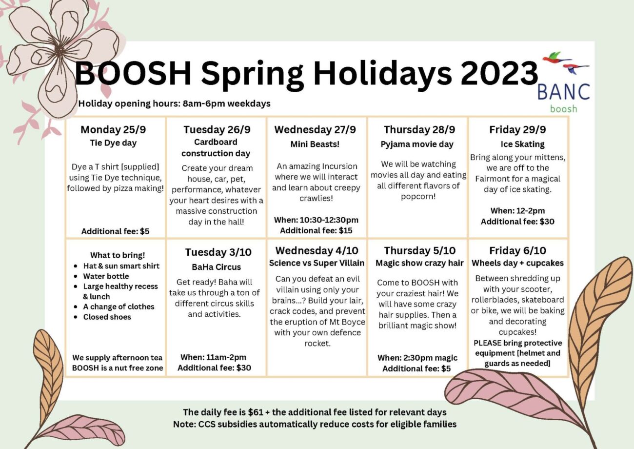 Boosh holiday program spring 2023 3 page 1