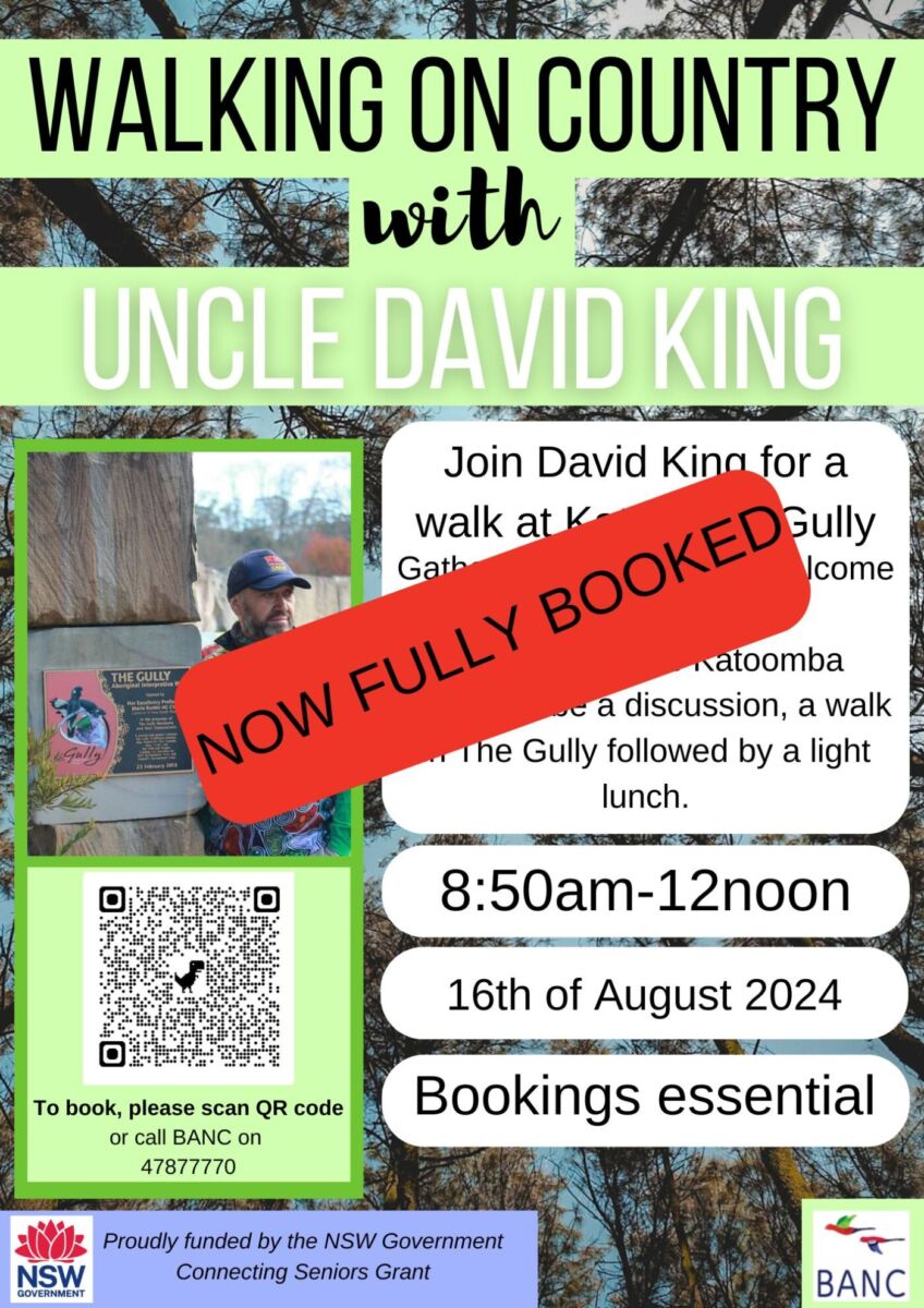 Fully Booked Updated 3 August 16th 24Walking On Country